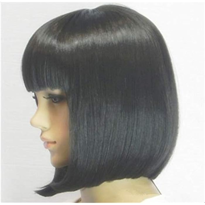 DILLARDS Curly Black Short Wig For Women And Girls - Image 3